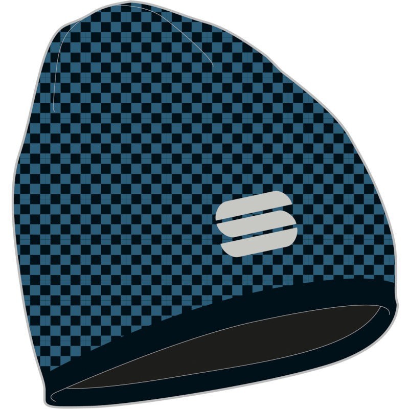 Muts Sportful Rythmo Hat blauwe zee / zwart Muts Sportful Rythmo Hat blauwe zee / zwart